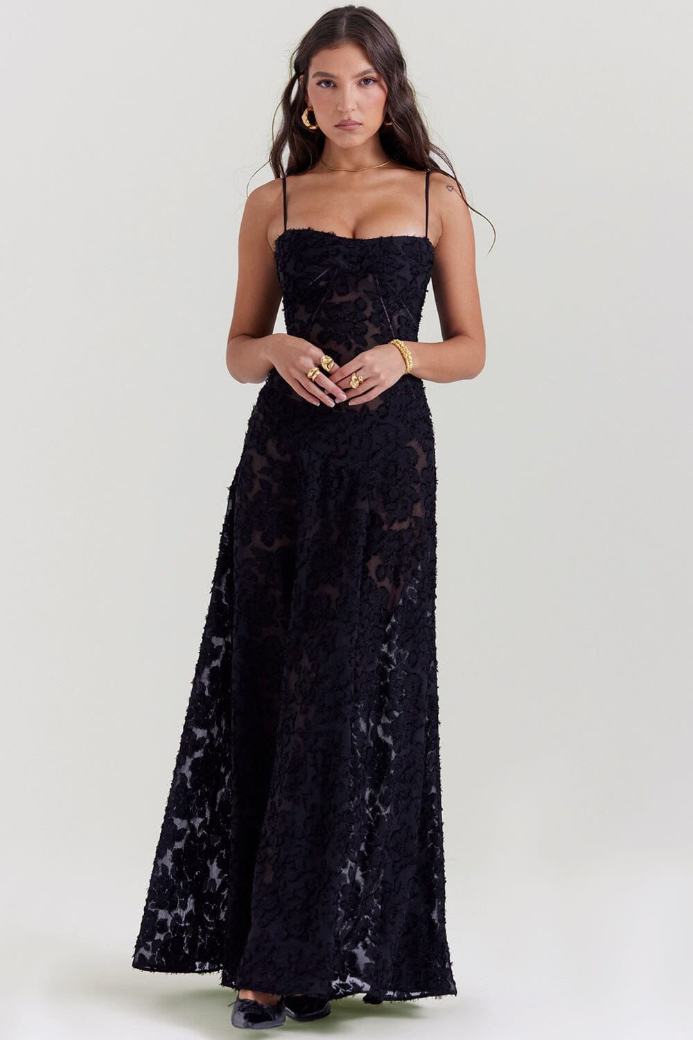 By Esther™ | Floral Embroidered Dress