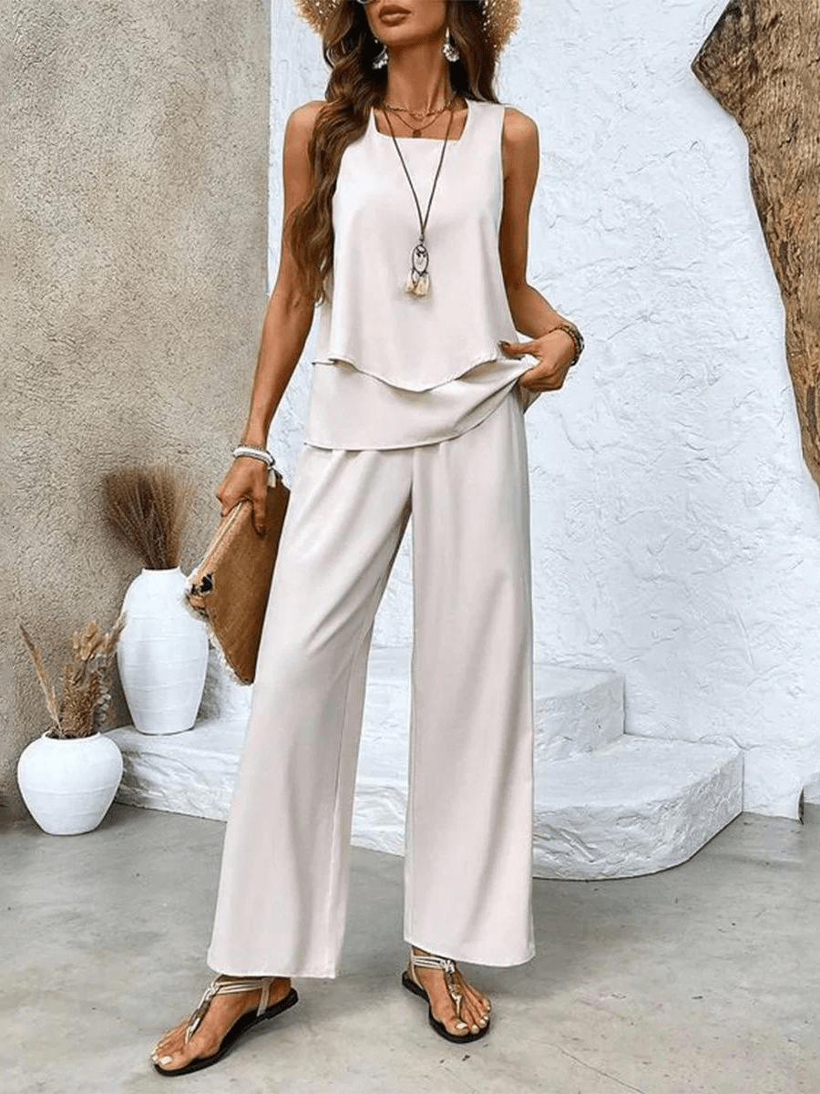 By Esther™ | Serene Two-Piece Set for Effortless Elegance