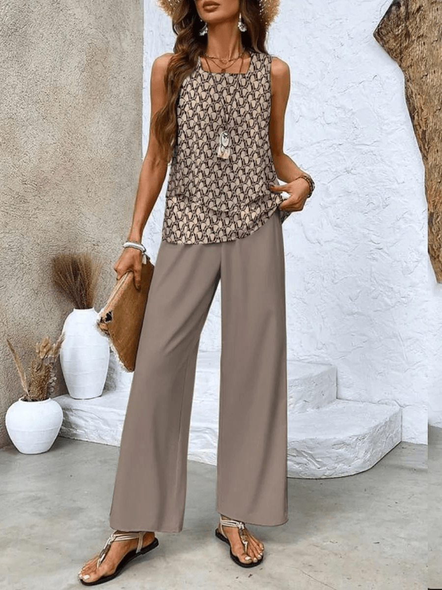 By Esther™ | Serene Two-Piece Set for Effortless Elegance