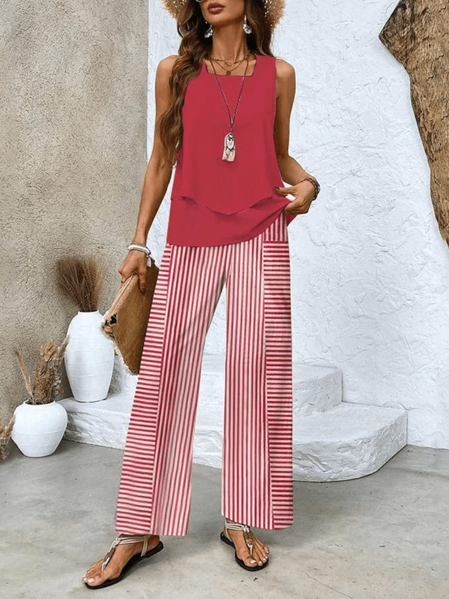 By Esther™ | Serene Two-Piece Set for Effortless Elegance