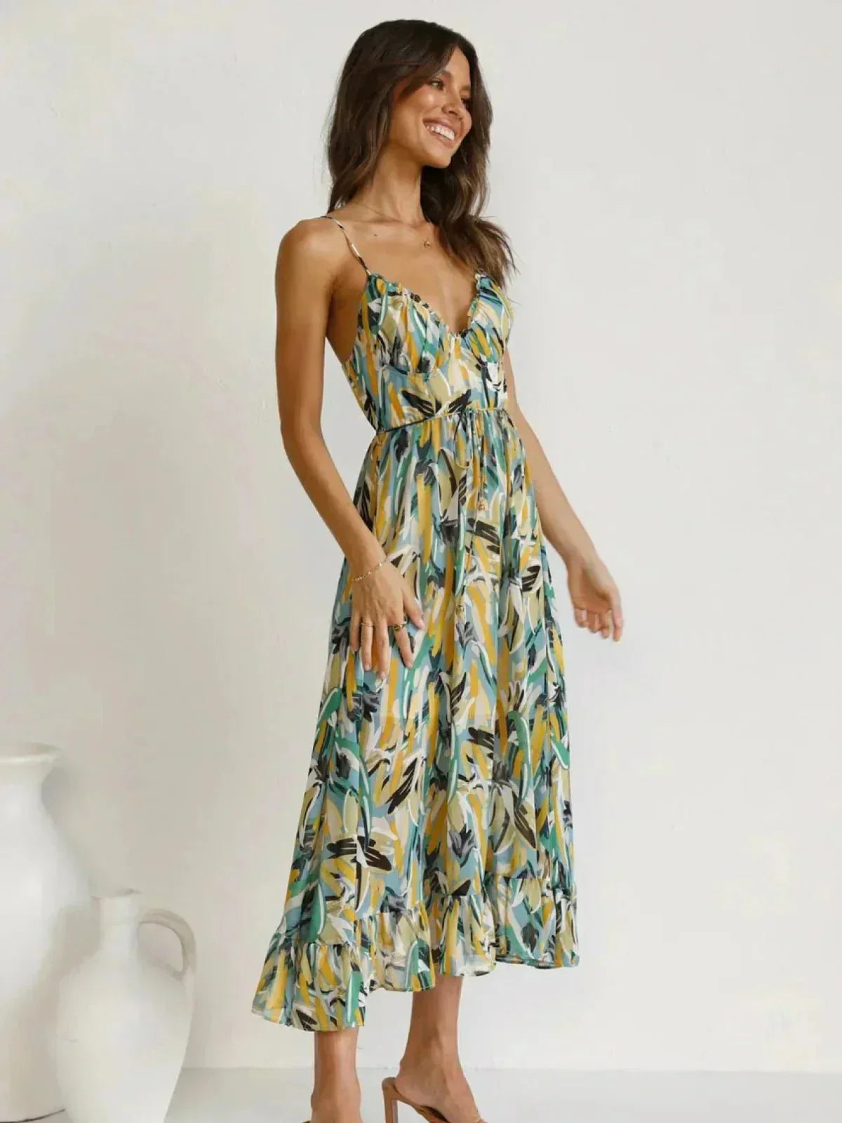 By Esther™ | Colourful midi dress