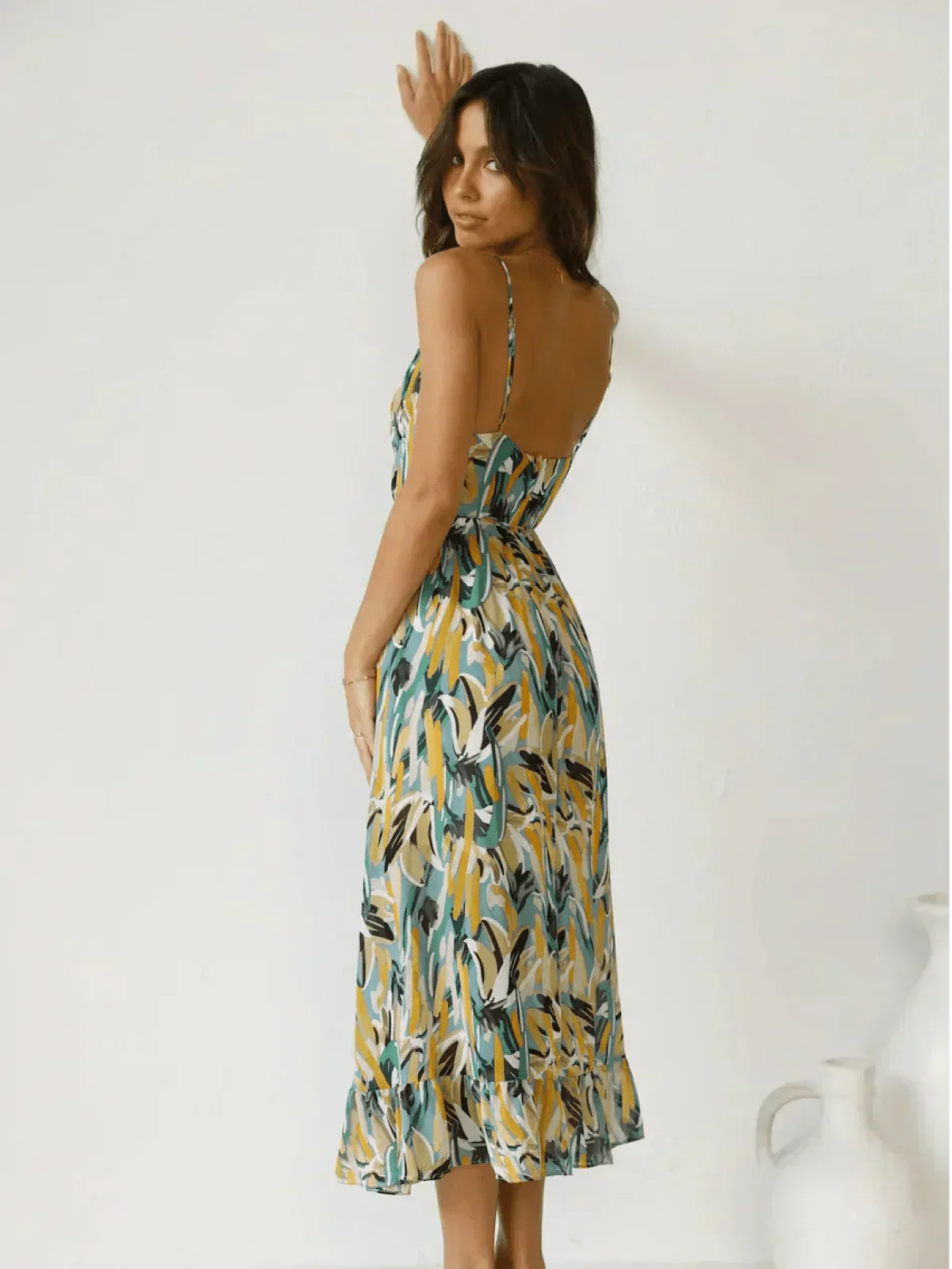By Esther™ | Colourful midi dress