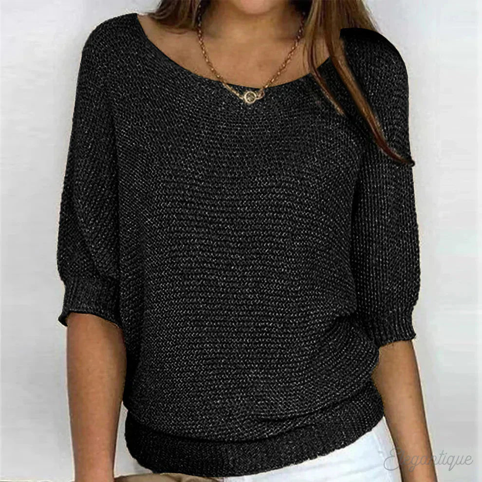 By Esther™ | Relaxed Knit Top