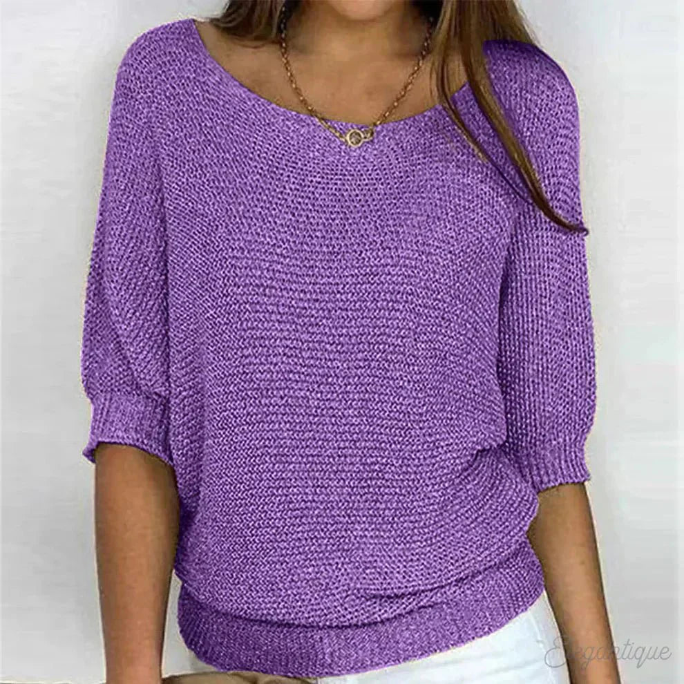 By Esther™ | Relaxed Knit Top