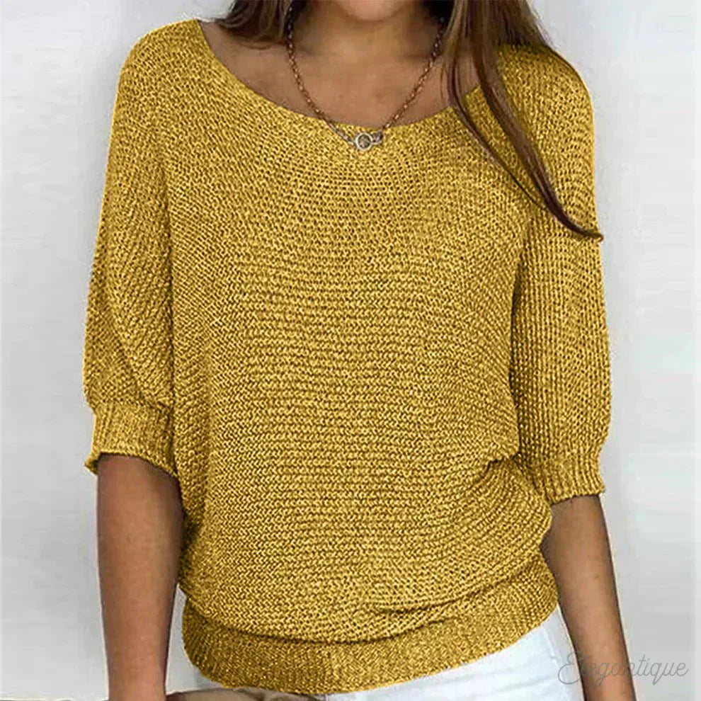 By Esther™ | Relaxed Knit Top