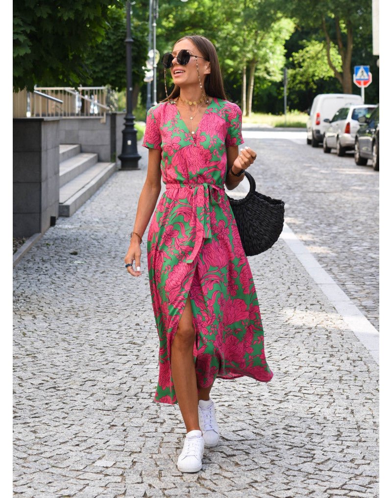 By Esther™ | Elegant Floral Dress