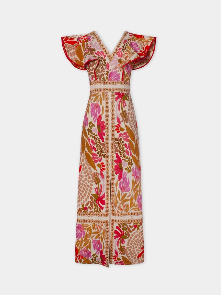 By Esther™ | Colourful Maxi Dress