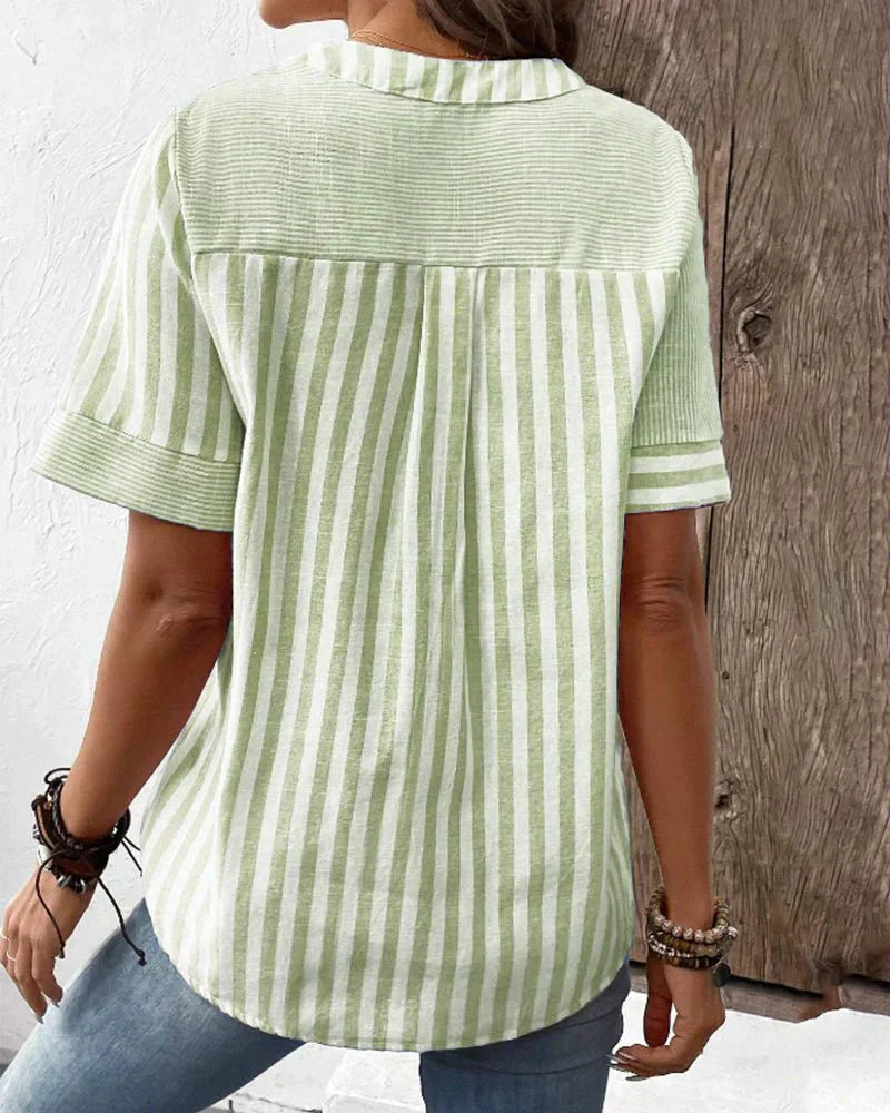 By Esther™ | Classic Striped Top