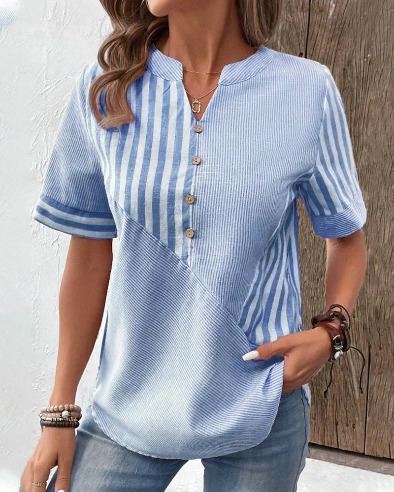 By Esther™ | Classic Striped Top