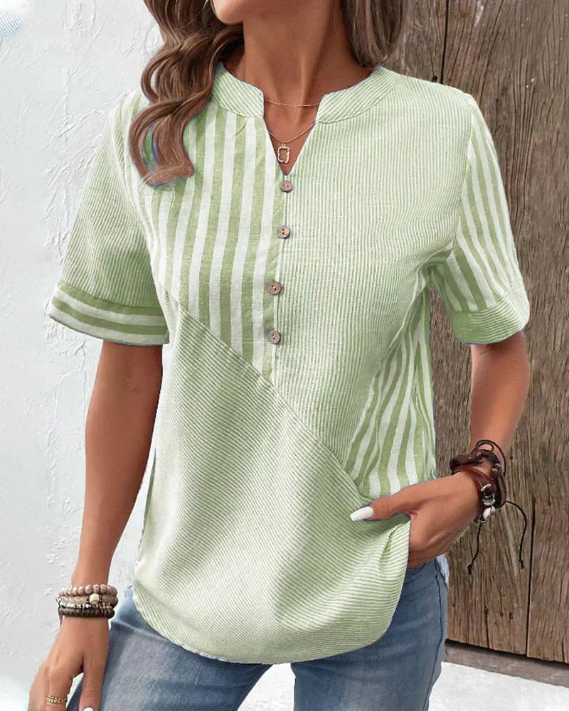 By Esther™ | Classic Striped Top