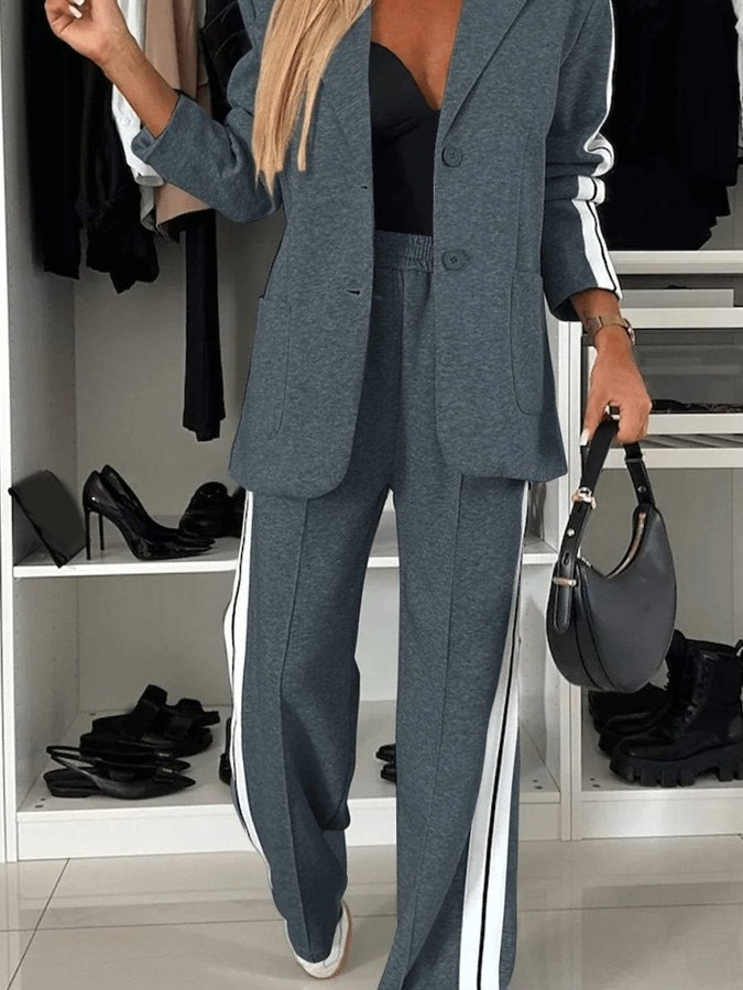 By Esther™ | Striped Comfort & Style Set