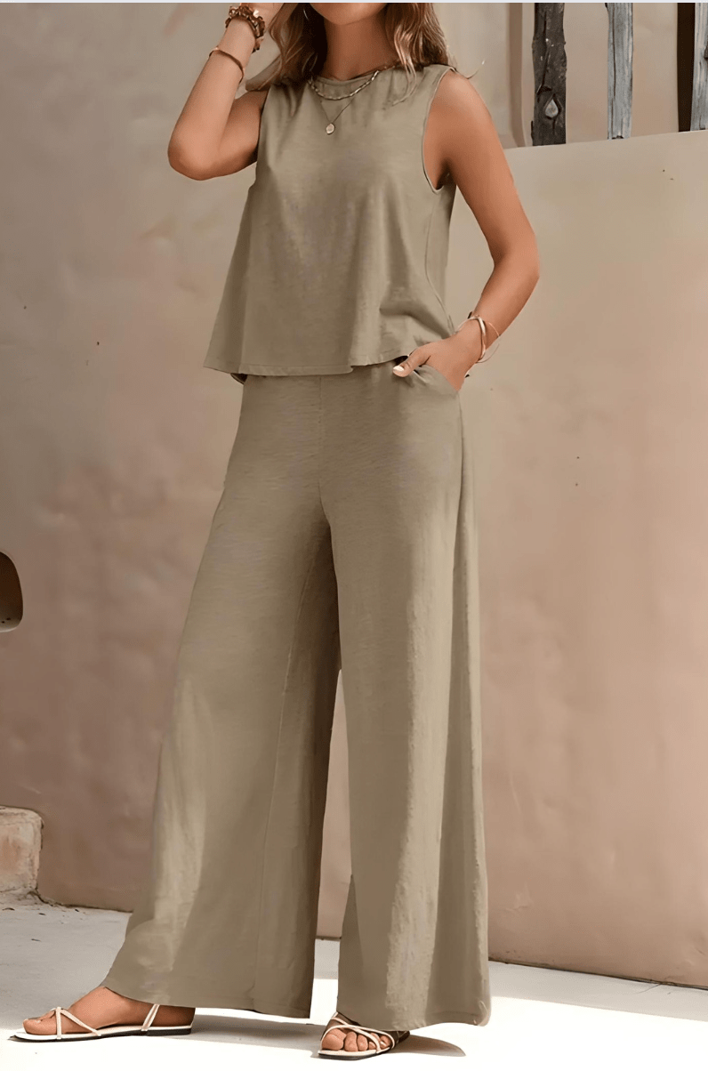By Esther™ | Comfortable Singlet and Pants Set