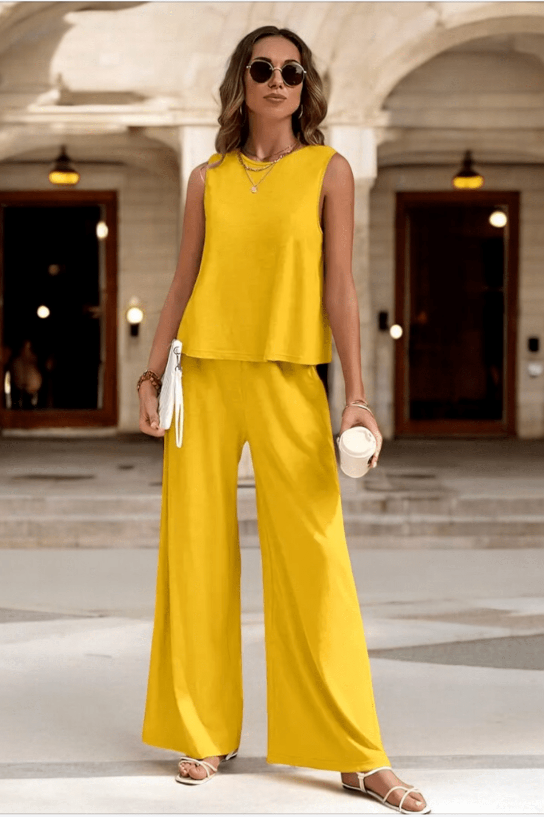 By Esther™ | Comfortable Singlet and Pants Set