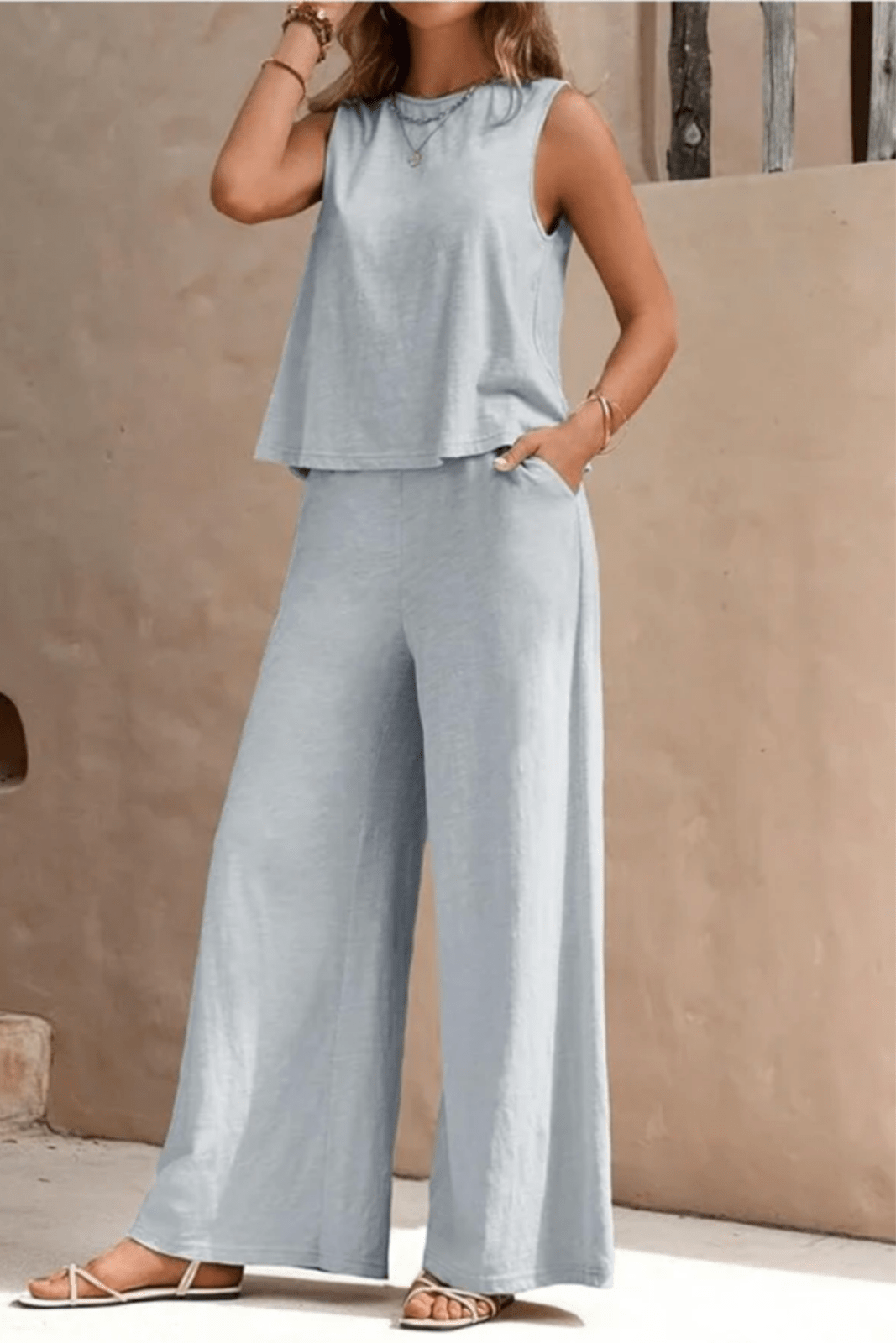 By Esther™ | Comfortable Singlet and Pants Set