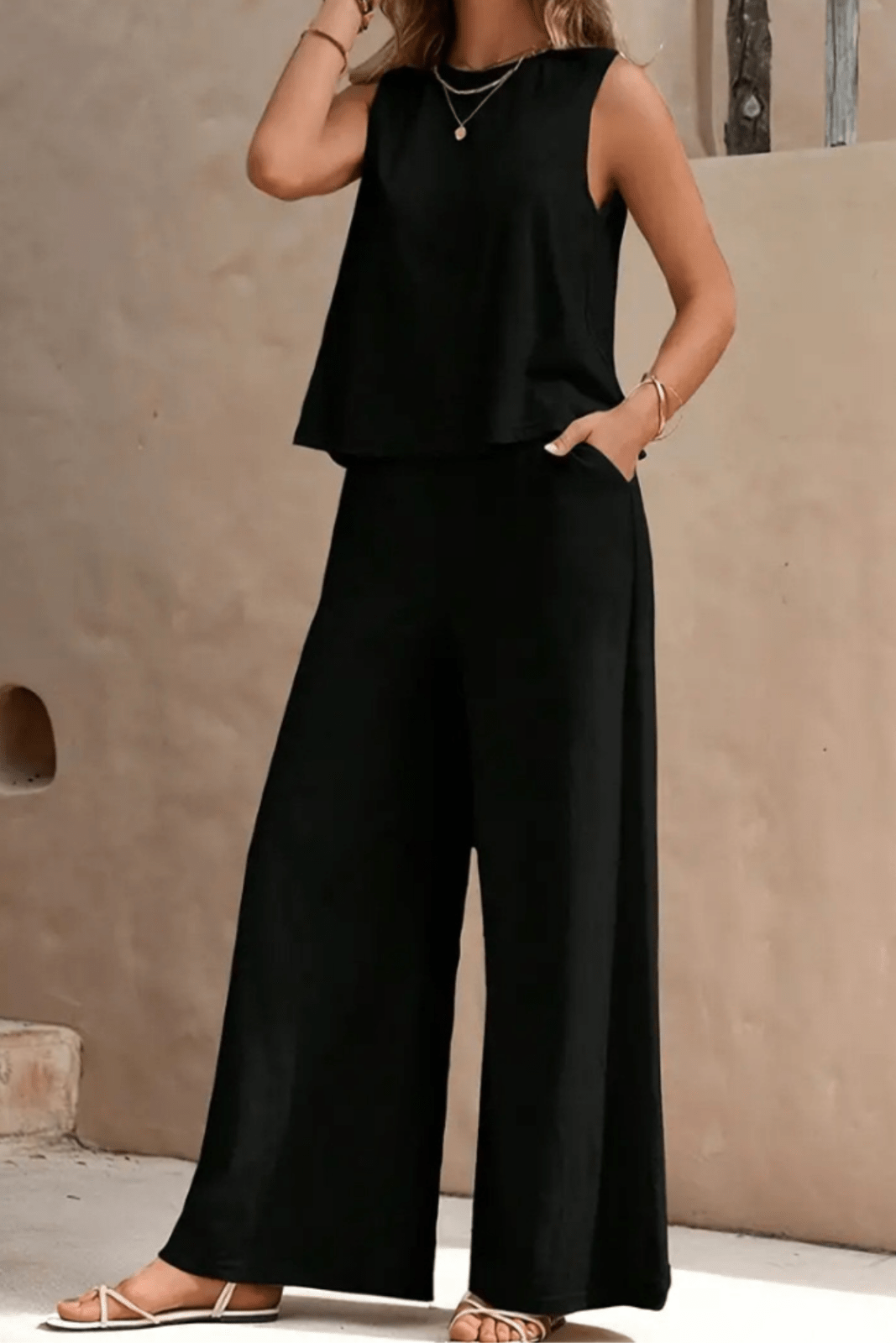 By Esther™ | Comfortable Singlet and Pants Set
