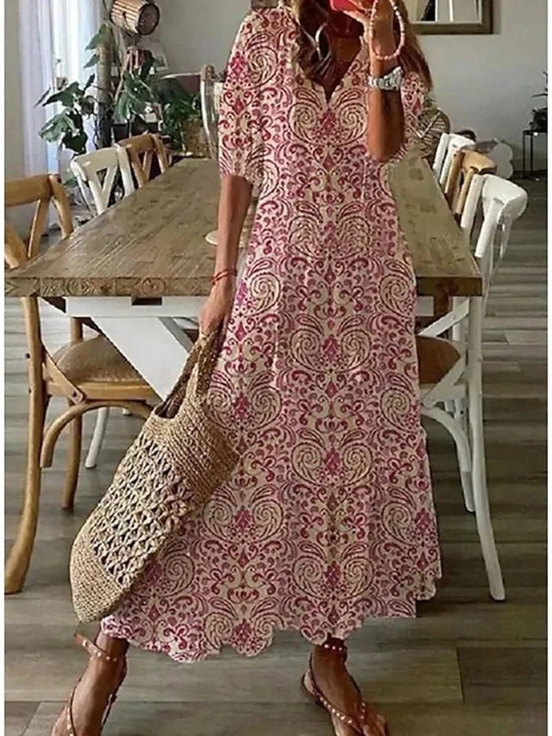 By Esther™ | Summer dress with floral print