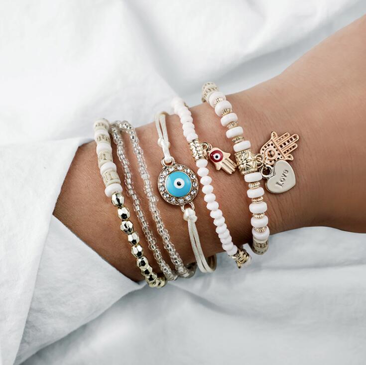 By Esther™ | Hamsa Bracelet Bundle