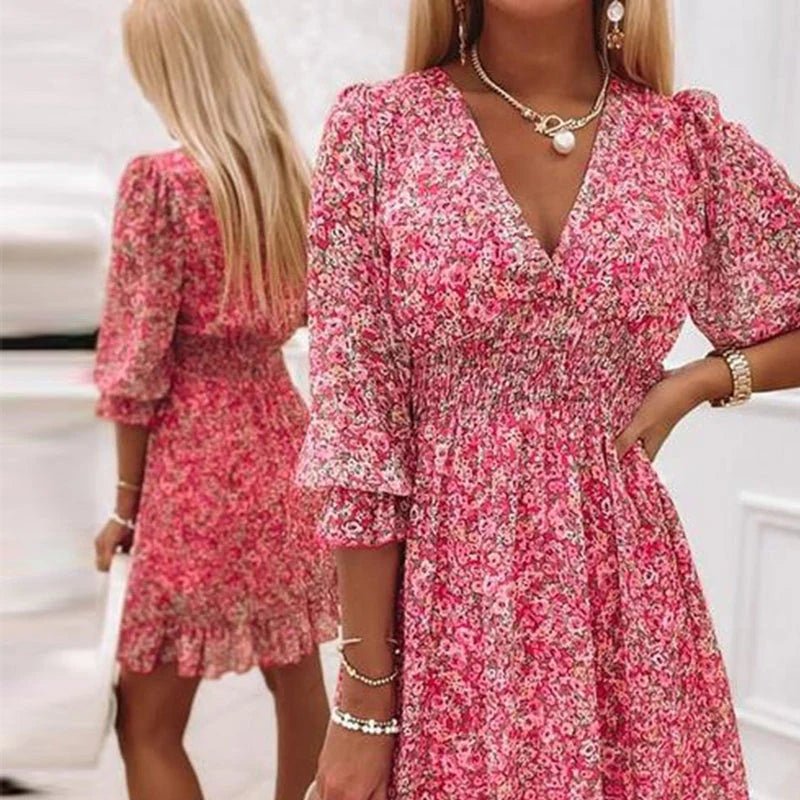 By Esther™ | Elegante Bloemenjurk