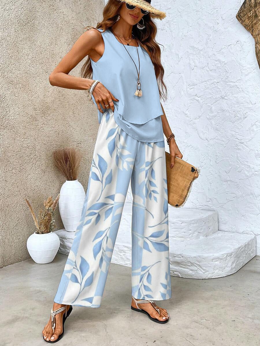 By Esther™ |  Serene Two-Piece Set for Effortless Elegance
