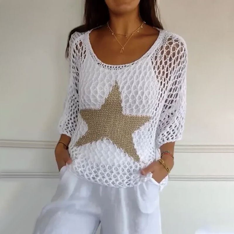 By Esther™ | Star knit top