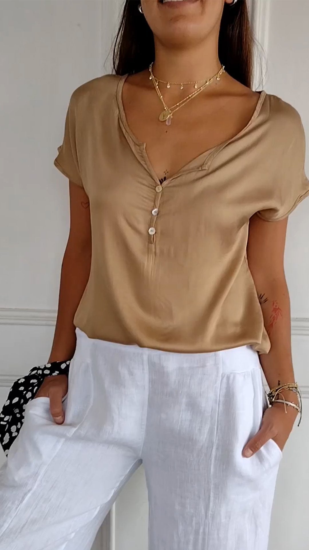 By Esther™ -  Elegant Casual Top
