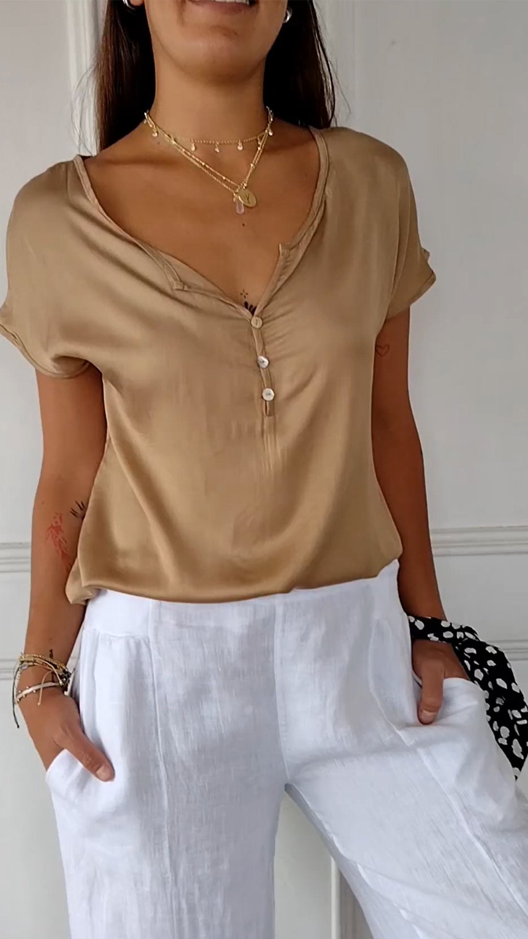 By Esther™ -  Elegant Casual Top
