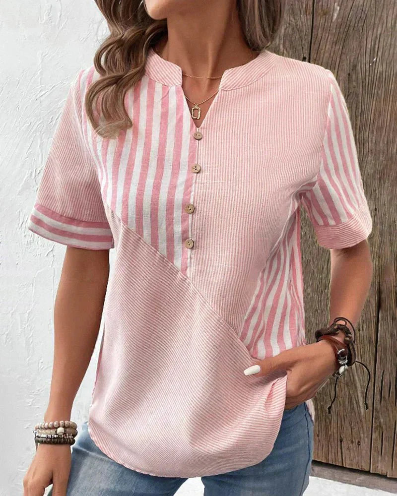 By Esther™ | Classic Striped Top