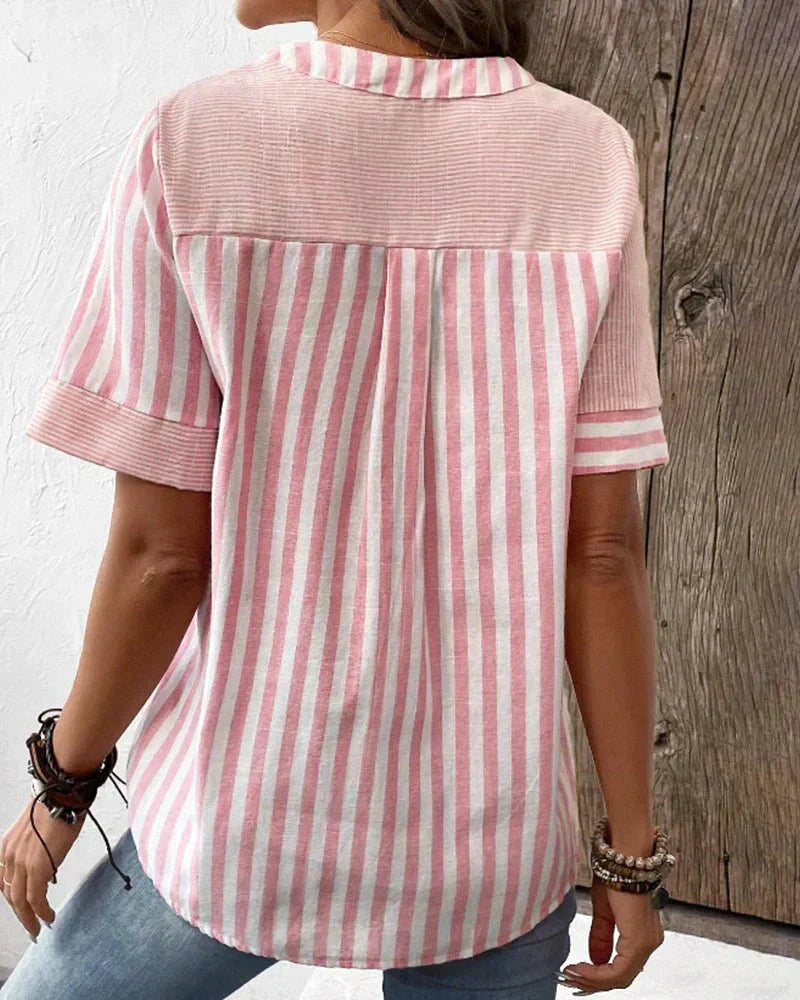 By Esther™ | Classic Striped Top