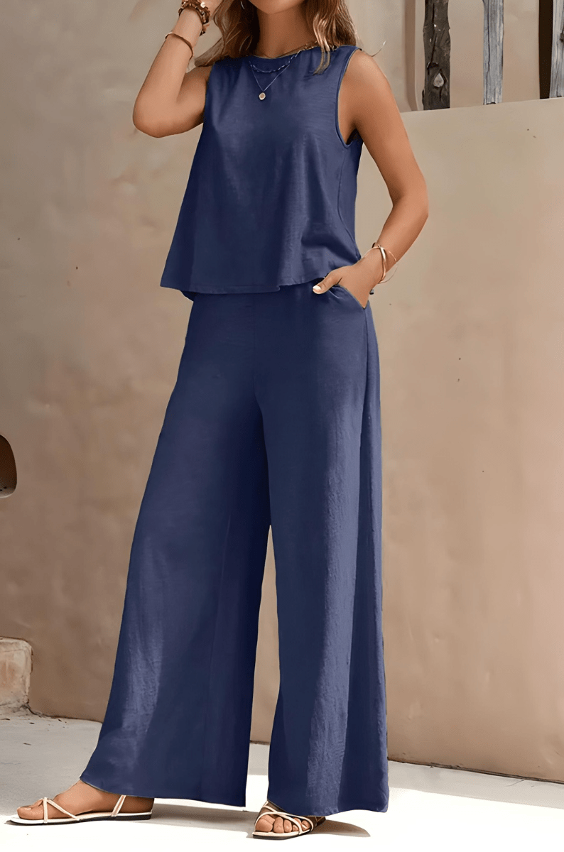 By Esther™ |  Comfortable Singlet and Pants Set