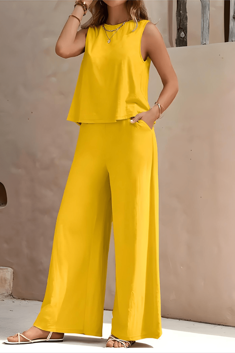By Esther™ |  Comfortable Singlet and Pants Set