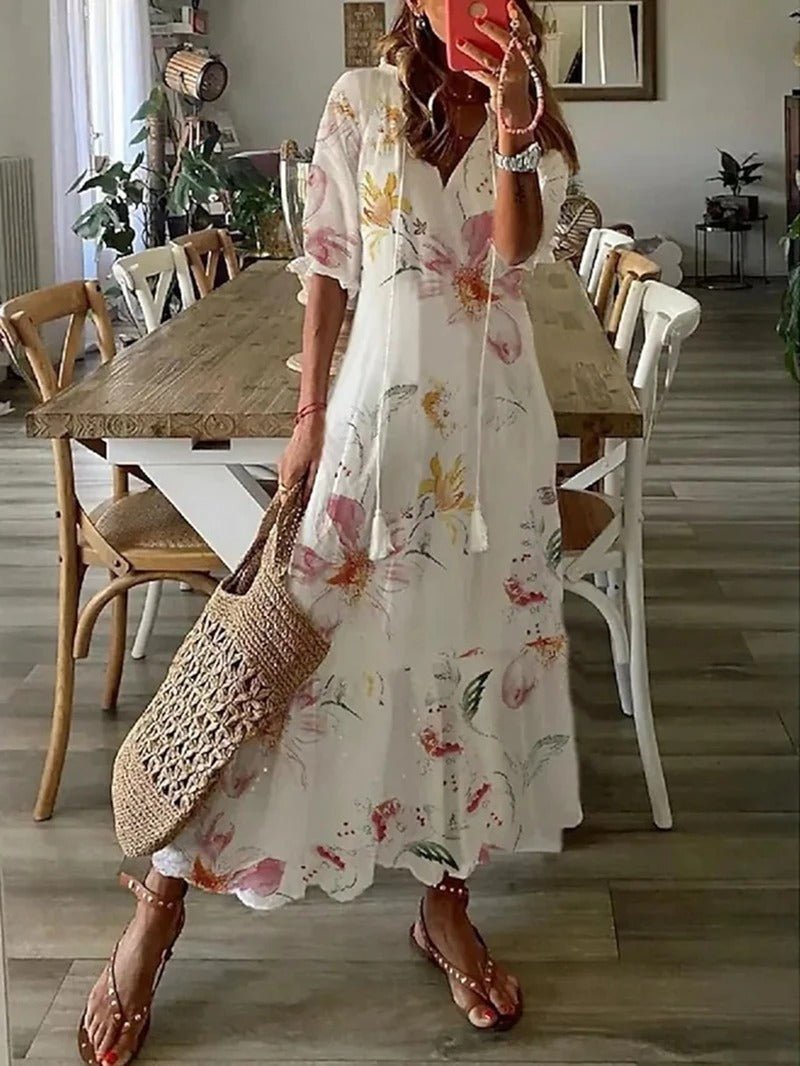 By Esther™ |  Summer dress with floral print