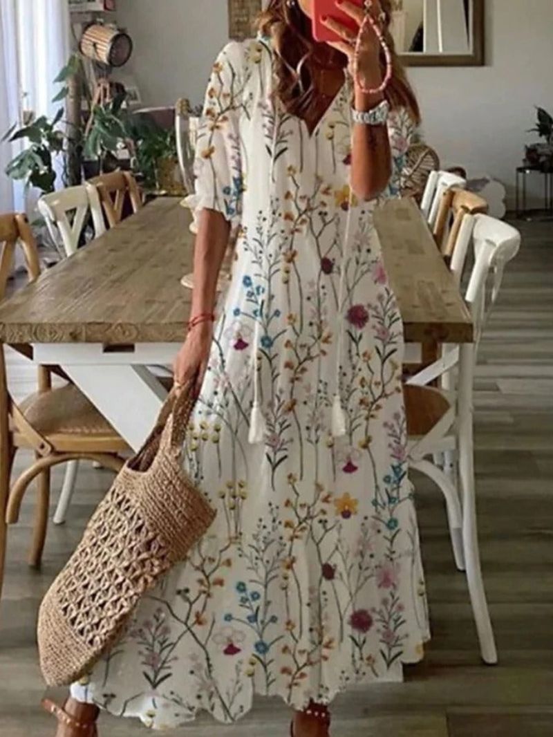 By Esther™ |  Summer dress with floral print